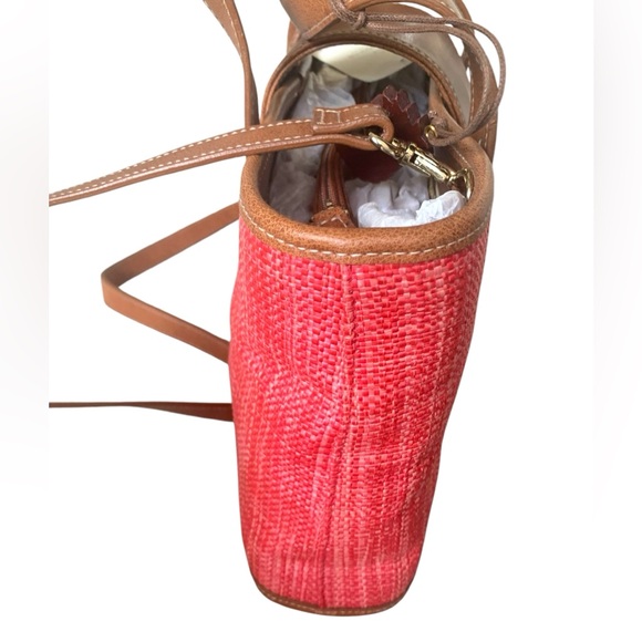 NWT Liz Claiborne Crossbody Tote Bag Pink - Picture 5 of 13